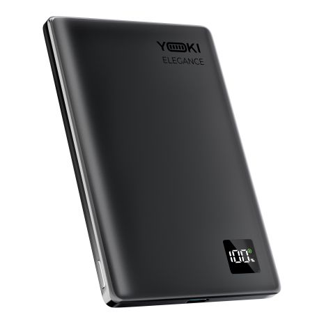 Повербанк Yoki Magnetic Elegance 15W 5000 mAh YK-MPE515 Black