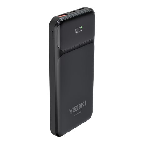 Повербанк Yoki MaxCap 22,5W 10000 mAh Black YK-PMC1021 Black
