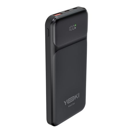 Повербанк Yoki MaxCap, 22,5W, 10000 mAh, YK-PMC1021 Black