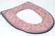 Мягкая подкладка для туалета с молнией, 0184 Розовый