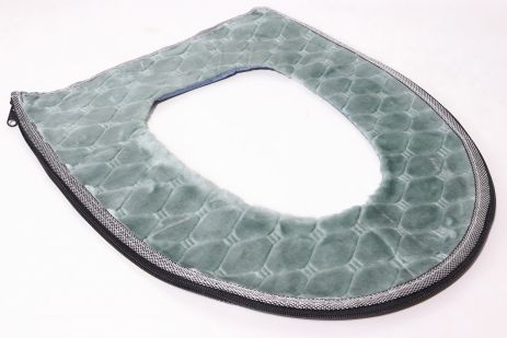 Подкладка туалета мягкая на искусстве молнии. 0184 Зеленый Подкладка туалета мягкая на искусстве молнии. 0184 Зеленый