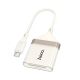 Hoco UA40A 2-in-1 Type-C to TF/SD Adapter (Apricot)