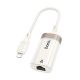 Hoco UA41A Lightning to RJ-45 100 Mbps Adapter (Apricot)