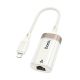 Адаптер перехідник Hoco UA41A, Lightning to RJ-45, 100 mbps, apricot