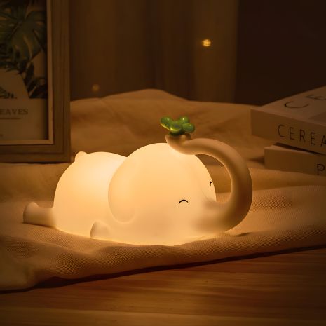 Беспроводной ночник «Слоник», силиконовый Беспроводной ночник «Слоник», силиконовый