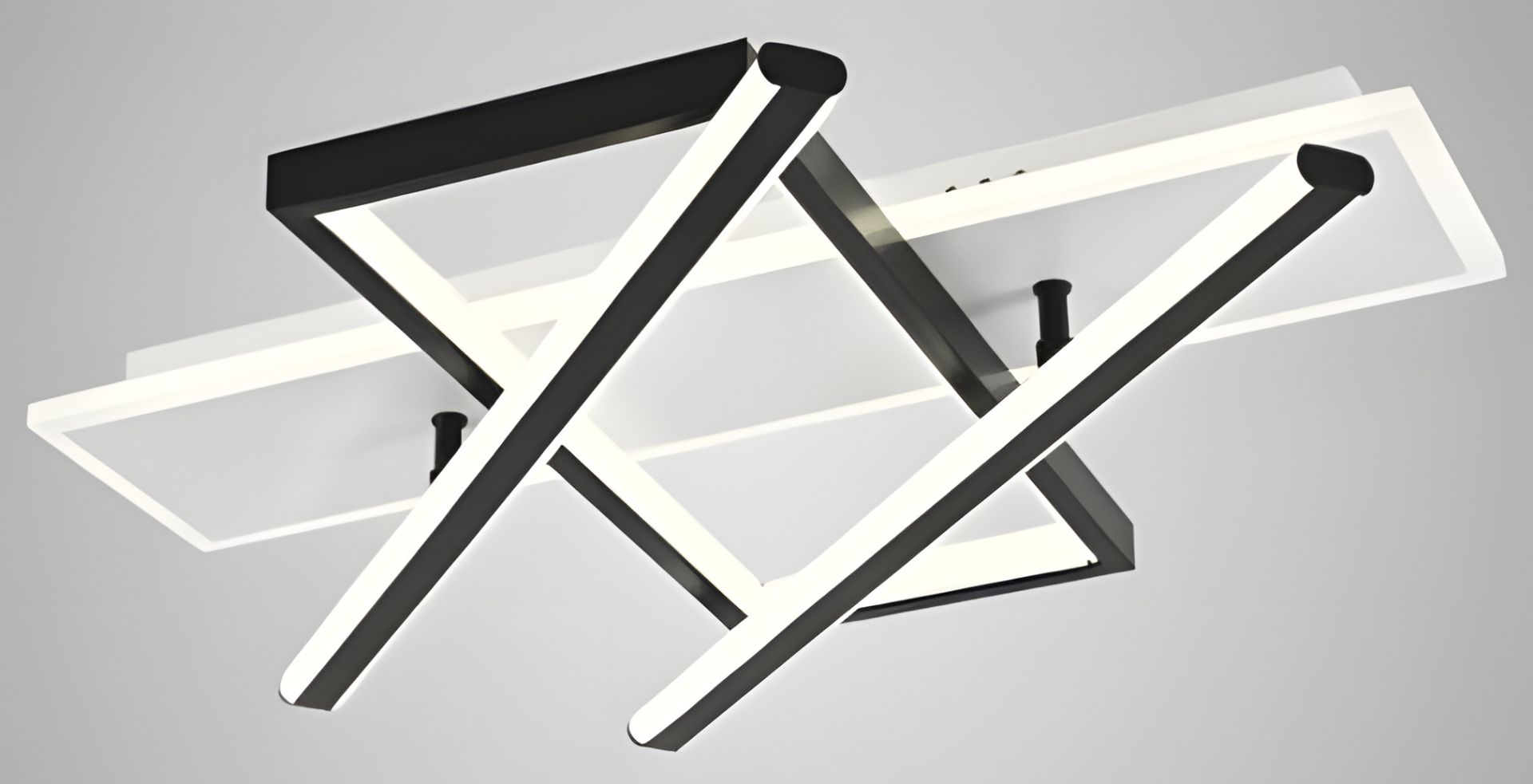 Світлодіодна люстра IS K38628-4 BK+WH Світлодіодна люстра IS K38628-4 BK+WH