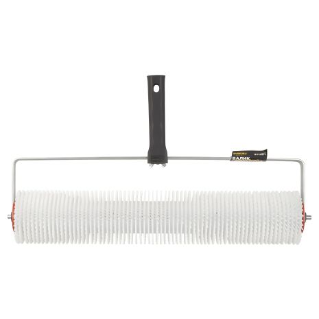 Валик аераційний голковий для наливної підлоги 80×400мм з ручкою (рамкоподібна) біла голка SIGMA 8313611 Валик аераційний голковий для наливної підлоги 80×400мм з ручкою (рамкоподібна) біла голка SIGMA 8313611