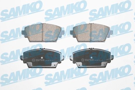 Комплект гальмівних колодок NISSAN PRIMERA, NISSAN ALMERA, SAMKO (5SP940) Комплект гальмівних колодок NISSAN PRIMERA, NISSAN ALMERA, SAMKO (5SP940)