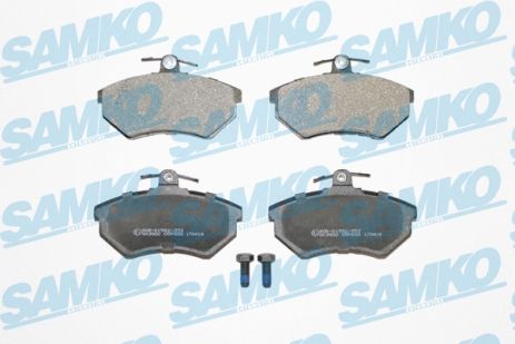 Комплект гальмівних колодок CHERY COWIN, VW CADDY, SEAT CORDOBA, SAMKO (5SP600)