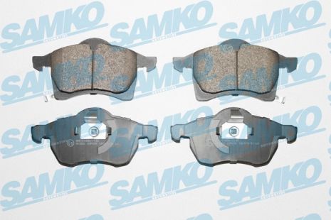 Комплект гальмівних колодок CHEVROLET CORSA, OPEL ASTRA, OPEL ZAFIRA, SAMKO (5SP690)