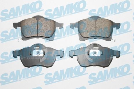 Комплект гальмівних колодок CHEVROLET CORSA, OPEL ASTRA, OPEL ZAFIRA, SAMKO (5SP690)