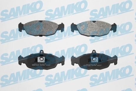 Комплект гальмівних колодок FSO LANOS, CHEVROLET CORSA, DAEWOO LANOS, SAMKO (5SP599)