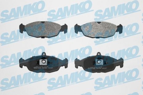 Комплект гальмівних колодок FSO LANOS, CHEVROLET CORSA, DAEWOO LANOS, SAMKO (5SP599)