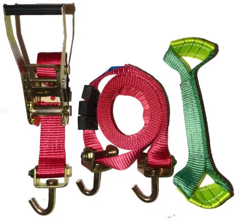 Автовозний ремінь 2 в 1 з гаком поворотним