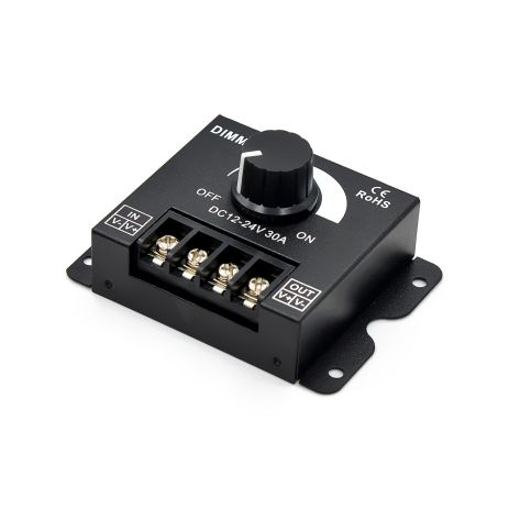 Диммер dimmer до 30 ампер DC 12-24 вольта