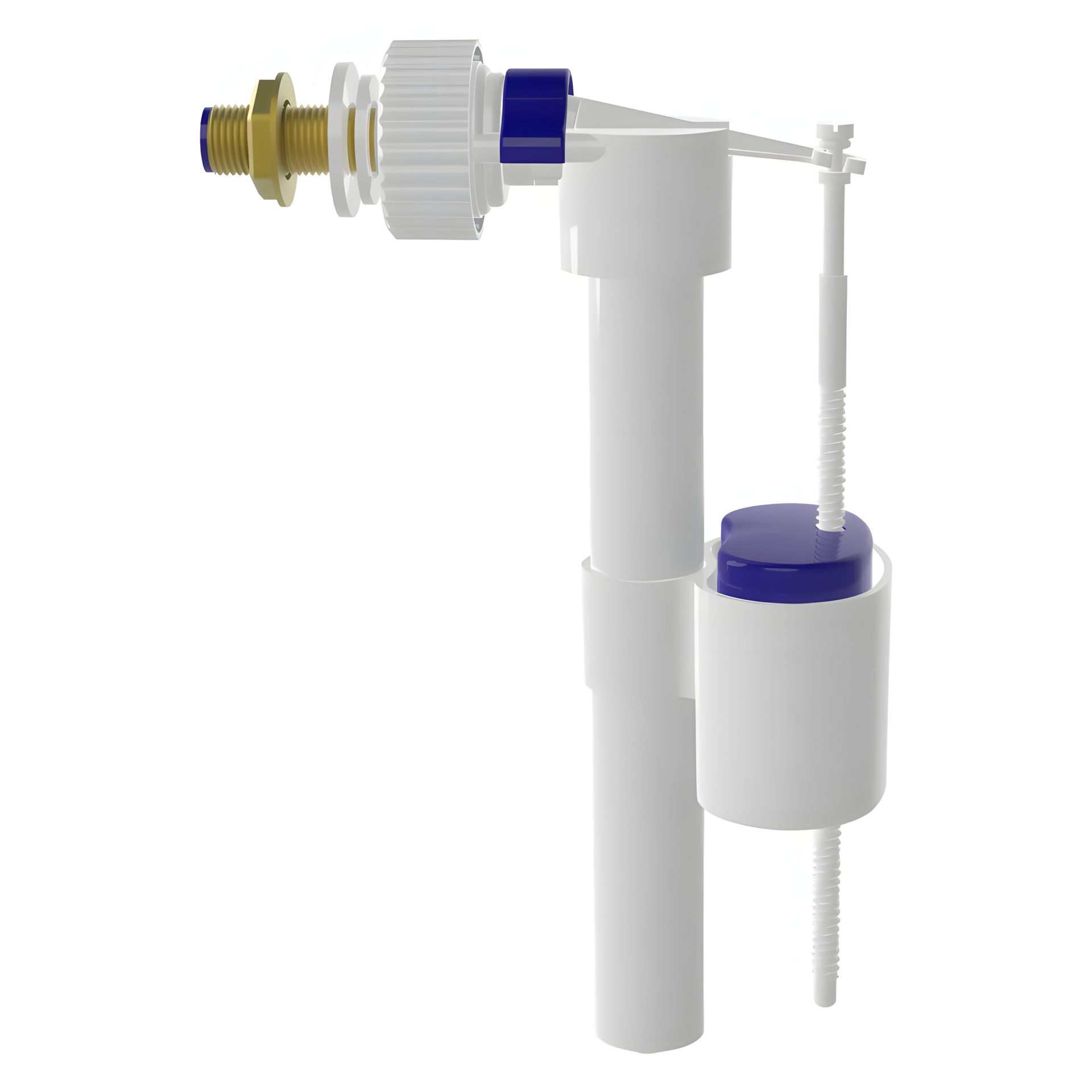 Бічний впускний клапан для унітазу з латуні 3/8" Nova 7024 Бічний впускний клапан для унітазу з латуні 3/8" Nova 7024