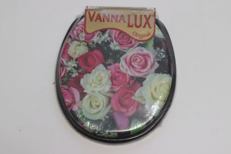 Кришка- сидіння для унітазу м'яка Vanna Lux Туреччина 330072/b35