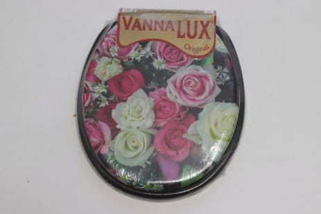 Кришка- сидіння для унітазу м'яка Vanna Lux Туреччина 330072/b35