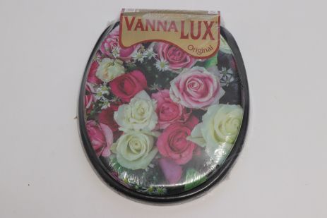 Кришка- сидіння для унітазу м'яка Vanna Lux Туреччина 330072/b35