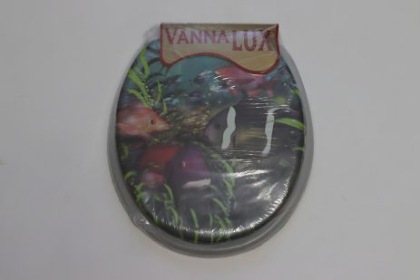 Кришка- сидіння для унітазу м'яка Vanna Lux Туреччина 330072/b44