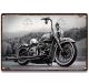Декоративна табличка для гаражу або офісу з мотоциклом 1