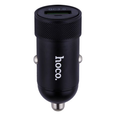 Автомобильное ЗУ Hoco Z32 Speed Up QC3.0 18W 3A Black