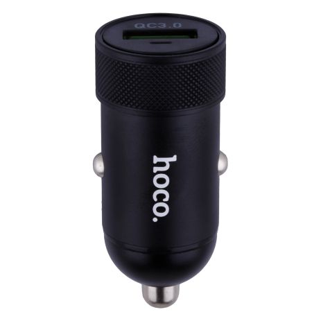 Автомобильное ЗУ Hoco Z32 Speed Up QC3.0 18W 3A Black