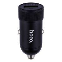Автомобільний ЗП Hoco Z32 Speed Up, QC3.0, 18W, 3A, Black