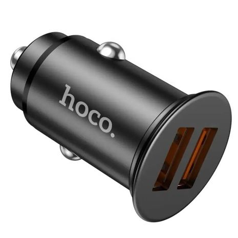 Автомобільний зарядний пристрій Hoco NZ1, 36W, QC3.0, Чорний Автомобільний зарядний пристрій Hoco NZ1, 36W, QC3.0, Чорний