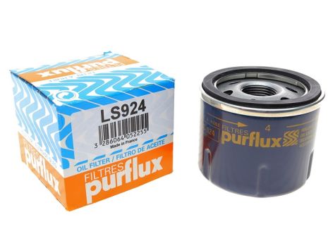 Фiльтр оливи Doblo 1.2/1.4i 03/Kangoo 1.2i 9705.00, PURFLUX (LS924)
