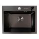 Кухонная мойка 50*40 PVD черная Valeso Handmade (3,0/0,8)