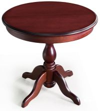 Стіл дерев'яний обідній розкладний Тіроль Ашкелон вільха, 90*90 (вставка 30)