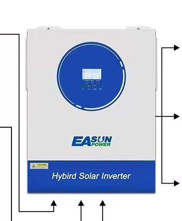 Гибридный инвертор Eusun Power 11 Kw 48v wi-fi