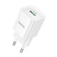 Сетевое Зарядное Устройство Hoco C145A 1USB QC 18W Белый