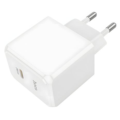 Hoco CS13A Type-C 20W Сетевое зарядное устройство белое Hoco CS13A Type-C 20W Сетевое зарядное устройство белое