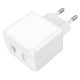 Hoco CS13A Мережевий зарядний пристрій, Type-C, 20W, білий