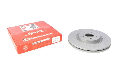 Гальмівний диск AUDI A5, PORSCHE MACAN, ZIMMERMANN (100335652)