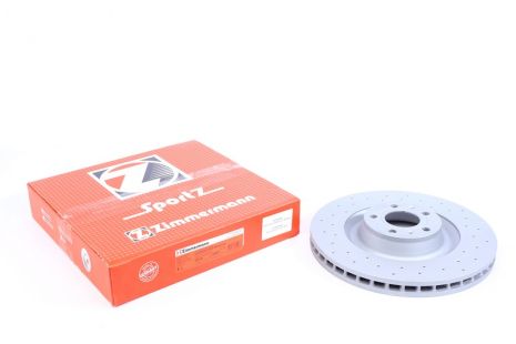 Диск тормозной VW PHAETON, AUDI A6, ZIMMERMANN (100330552)
