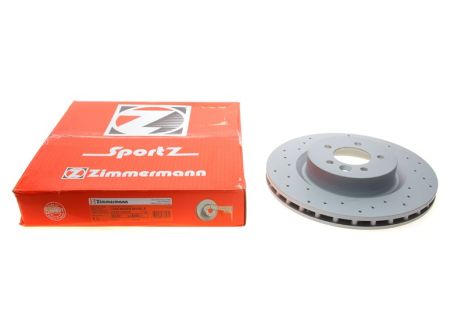 Диск тормозной LAND ROVER, ZIMMERMANN (450520252)