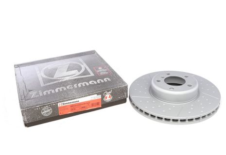 Диск гальмівний BMW 2, ZIMMERMANN (150290620)