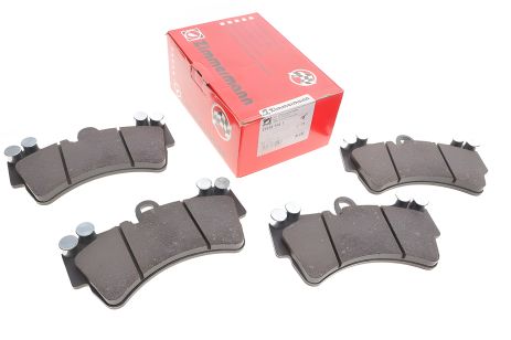 Комплект гальмівних колодок для AUDI Q7, VW TOUAREG, ZIMMERMANN (236931651)