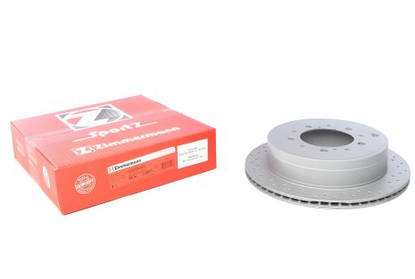 Гальмівний диск для LEXUS LX, TOYOTA LAND CRUISER, ZIMMERMANN (590281752)