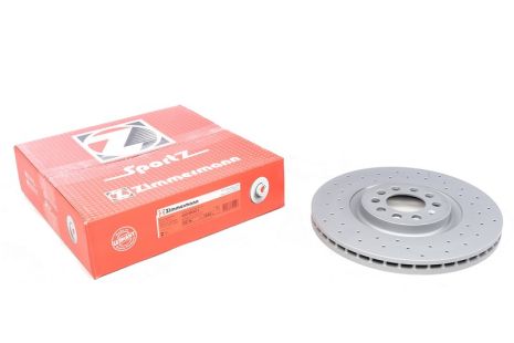 Диск тормозной SEAT IBIZA, VW POLO, ZIMMERMANN (100124052)