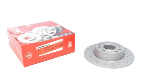 Тормозной диск для SKODA SUPERB, SEAT ATECA от ZIMMERMANN (600324152)