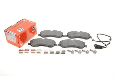 Комплект тормозных колодок, дисковый тормоз FORD TRANSIT, ZIMMERMANN (256021703)