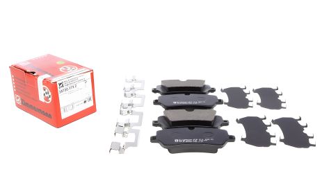 Тормозные колодки для LAND ROVER, дисковый тормоз, ZIMMERMANN (257201732) Тормозные колодки для LAND ROVER, дисковый тормоз, ZIMMERMANN (257201732)