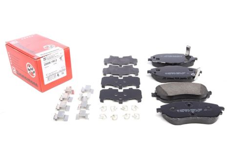 Комплект тормозных колодок, дисковый тормоз TOYOTA COROLLA, ZIMMERMANN (256981902)