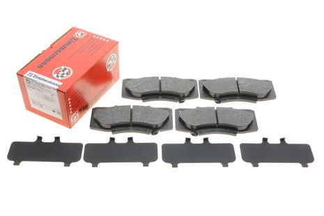 Комплект тормозных колодок, дисковый тормоз TOYOTA HILUX, ZIMMERMANN (252091701)