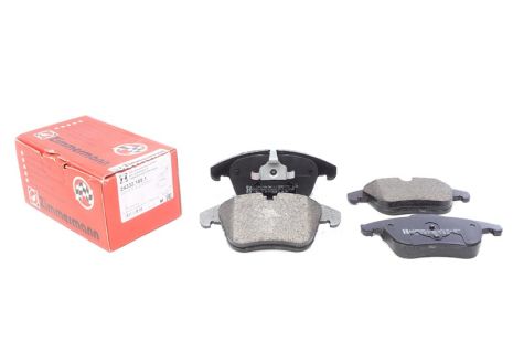 Комплект тормозных колодок, дисковый тормоз PEUGEOT 508, CITROËN C5, ZIMMERMANN (243321851)