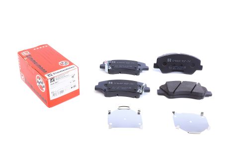 Комплект тормозных колодок, дисковый тормоз KIA STONIC, HYUNDAI i20, ZIMMERMANN (253481801)
